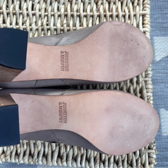 Johnston & Murphy Women's Taupe Ankle Boots | Size 10 - Picture 5 of 7